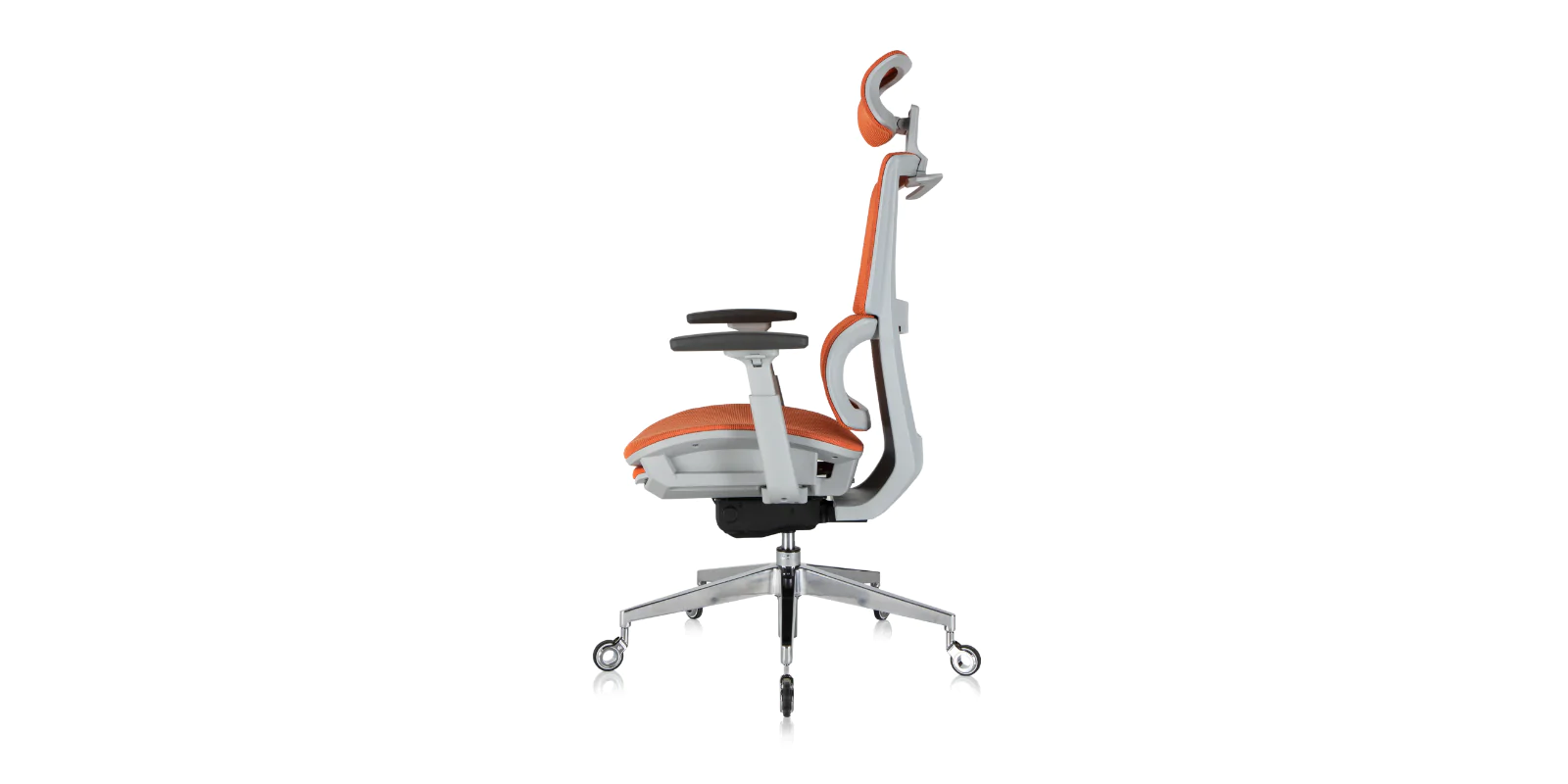 Where should back support be on office chair